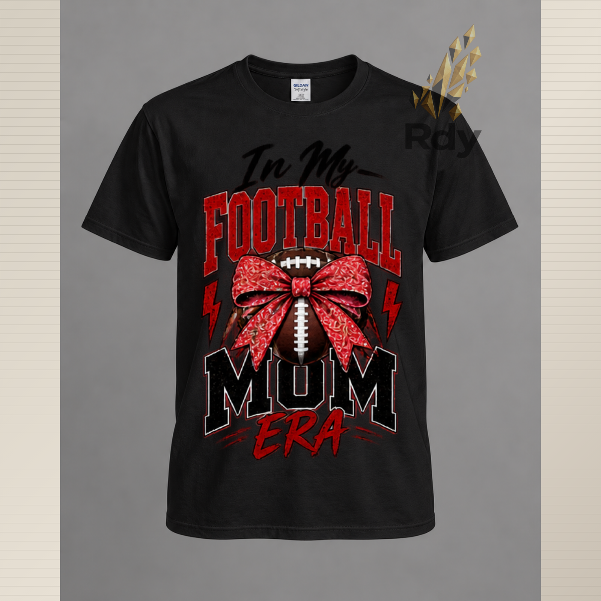 In My Football Mom Era T-Shirt – Game Day Graphic Tee