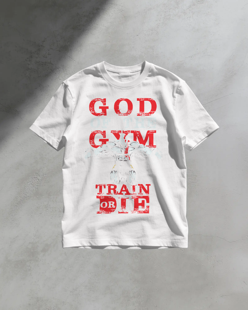 Gym & Fitness Graphic T-Shirt | Motivational Workout & Strength Training Tee