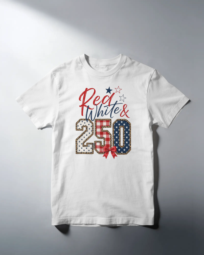 America 250 Years of Freedom Patriotic T-Shirt Collection