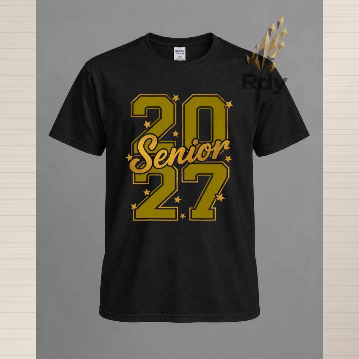 Senior 2027 Stars Graduation Shirt – Class of 2027 Tee