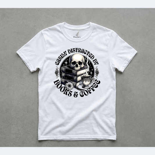 Book Lover Graphic T-Shirt Collection | Reading, Dragons, Coffee & Fantasy Designs