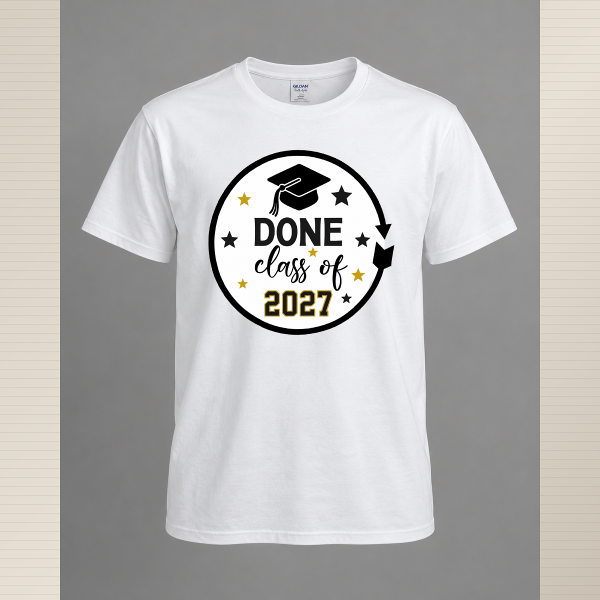 Done Class of 2027 Graduation Shirt – Funny Senior Tee