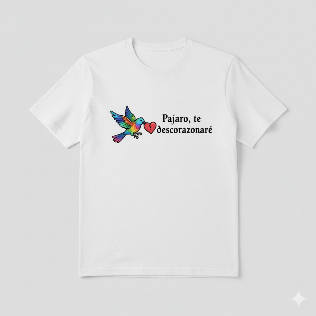 Pajaro te descorazonaré