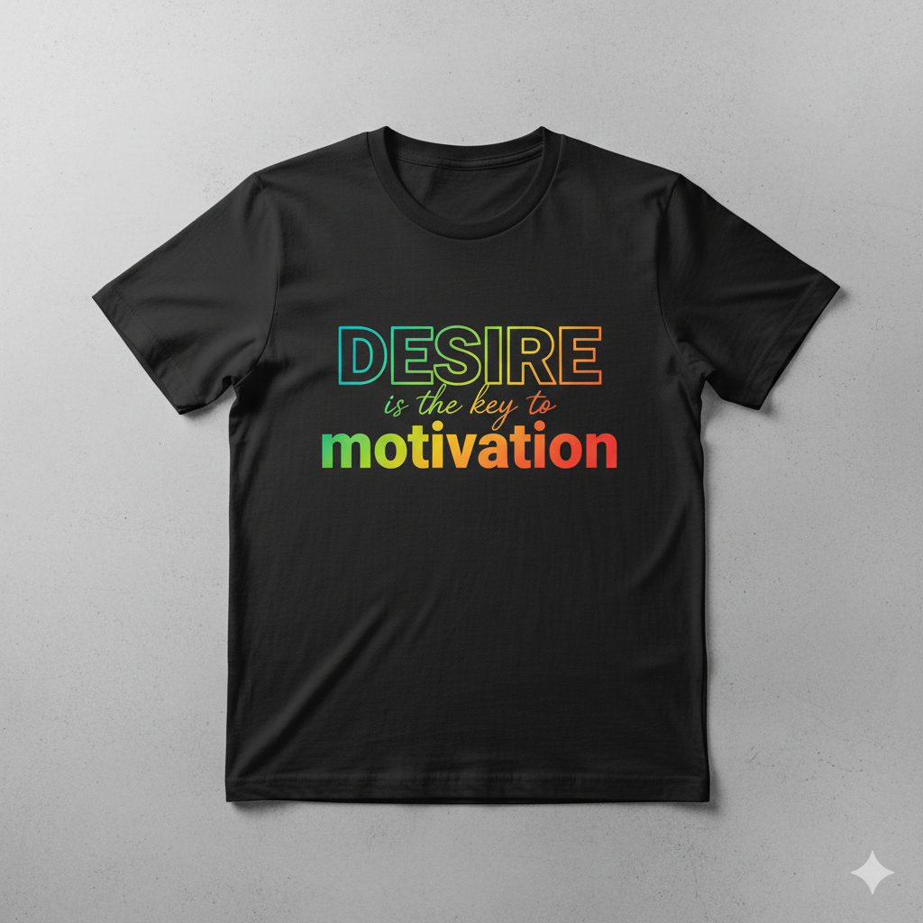 Desire is the key to motivation