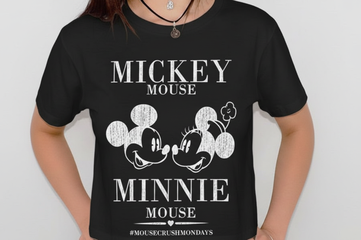 Women Mickey and Minnie T-shirts