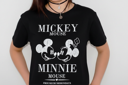Women Mickey and Minnie T-shirts