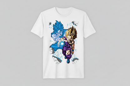 Dragon Ball Style Anime Tees