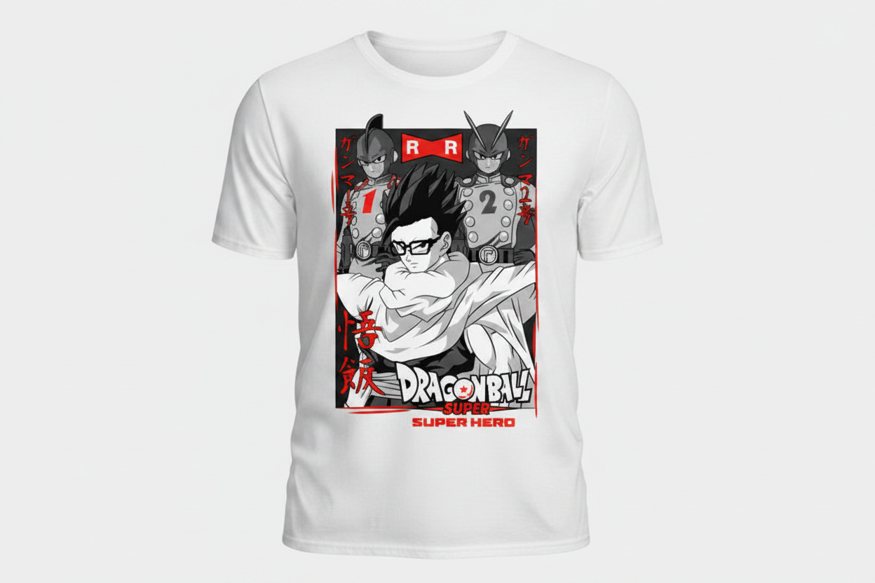 Dragon Ball Style Anime Tees