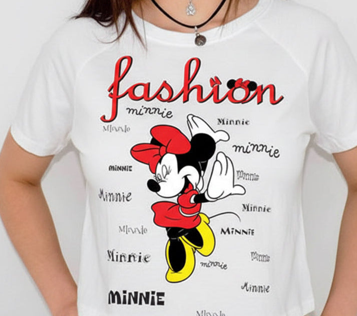Women Mickey and Minnie T-shirts