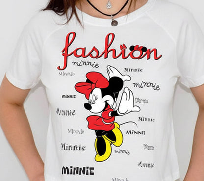 Women Mickey and Minnie T-shirts
