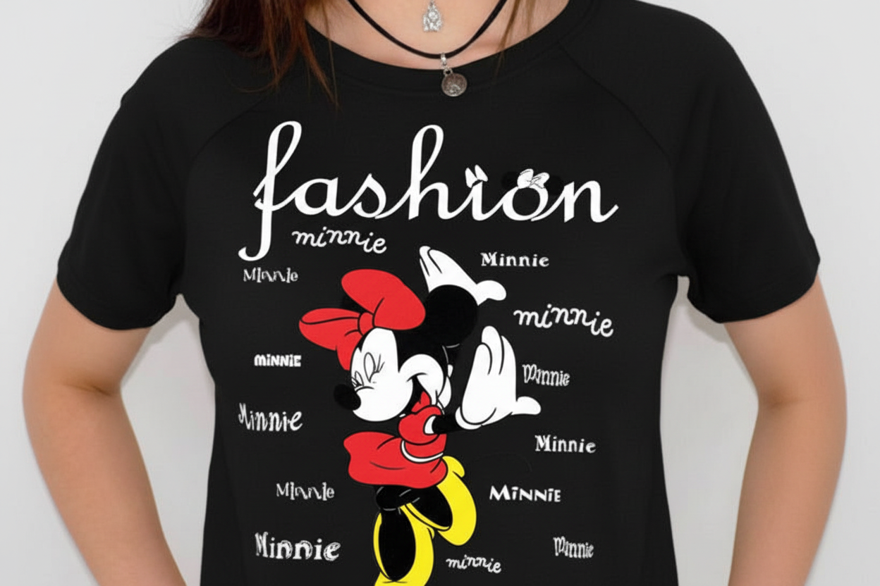 Women Mickey and Minnie T-shirts