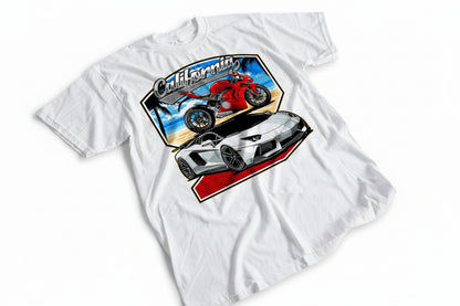 Cars and Bikers T-shirts