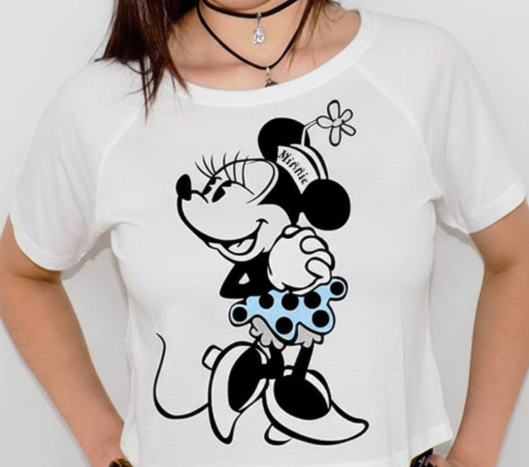 Women Mickey and Minnie T-shirts
