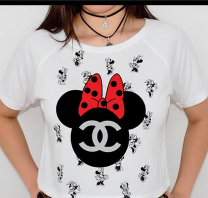 Women Mickey and Minnie T-shirts