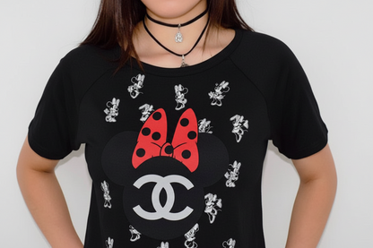 Women Mickey and Minnie T-shirts