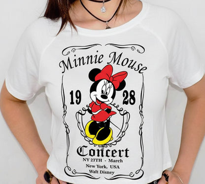 Women Mickey and Minnie T-shirts