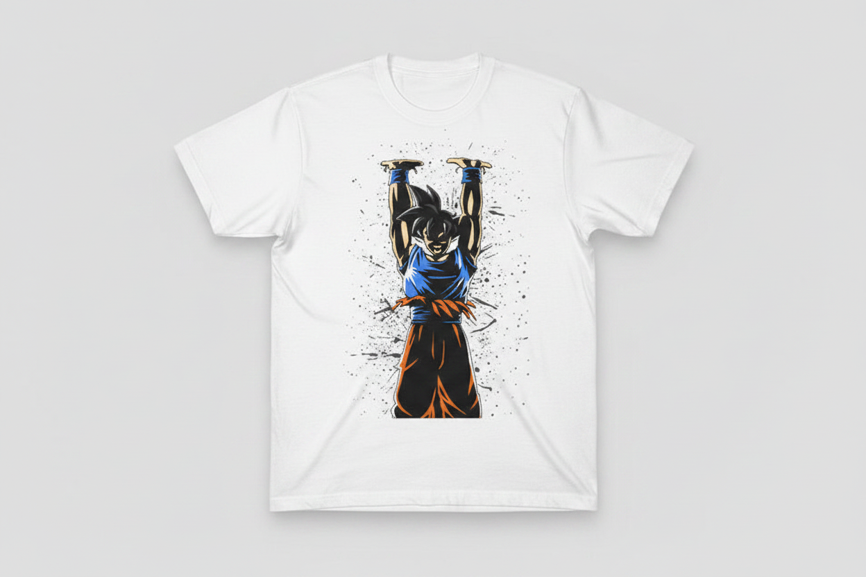 Dragon Ball Style Anime Tees