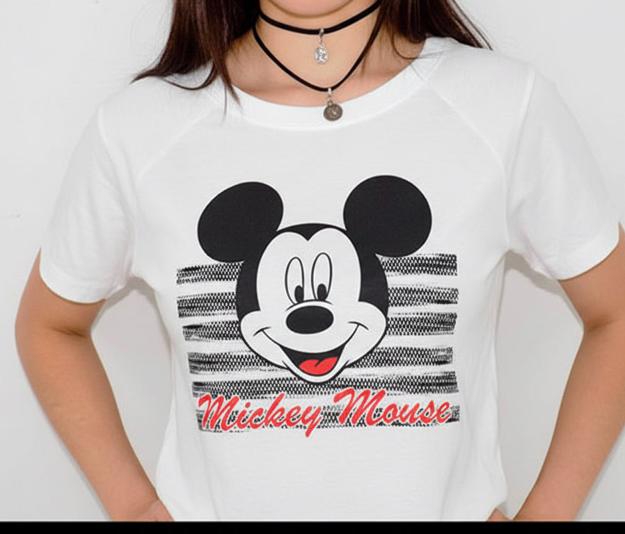 Women Mickey and Minnie T-shirts