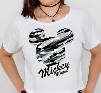 Women Mickey and Minnie T-shirts