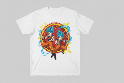Dragon Ball Style Anime Tees
