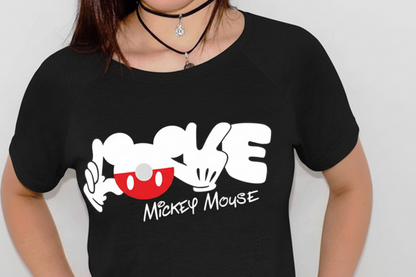 Women Mickey and Minnie T-shirts