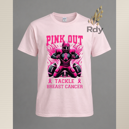 Pink Out T-Shirts – Breast Cancer Awareness Game Day Shirts