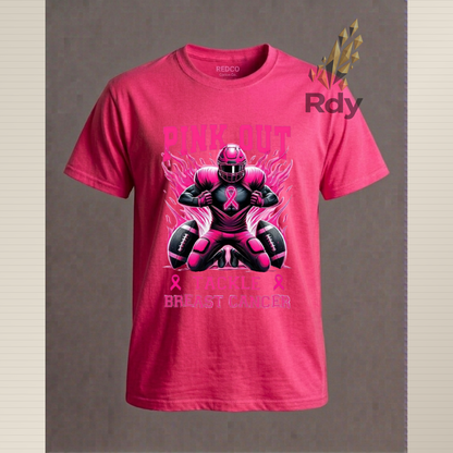 Pink Out T-Shirts – Breast Cancer Awareness Game Day Shirts