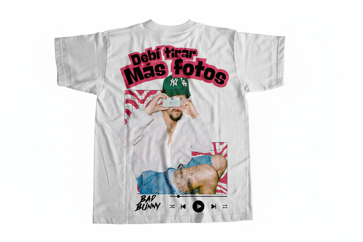 Bad Bunny Debi Tirar mas Fotos Tshirts
