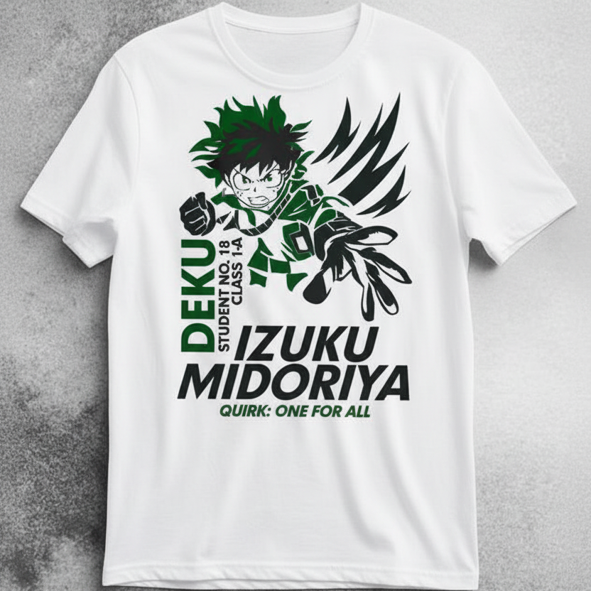 My hero Academia shirts