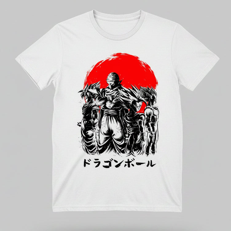 Dragon Ball Style Anime Tees
