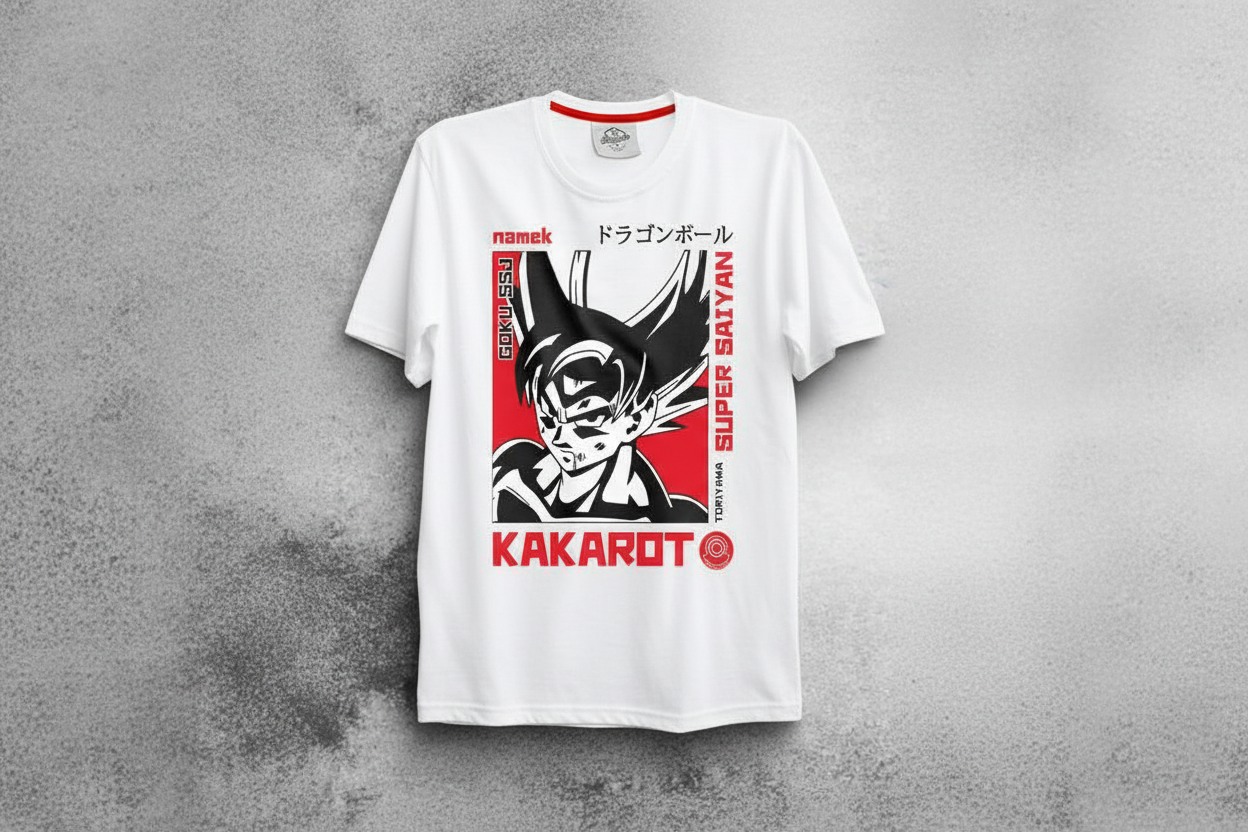 Dragon Ball Style Anime Tees