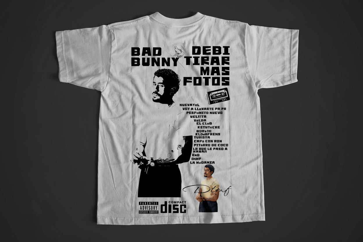 Bad Bunny Debi Tirar mas Fotos Tshirts