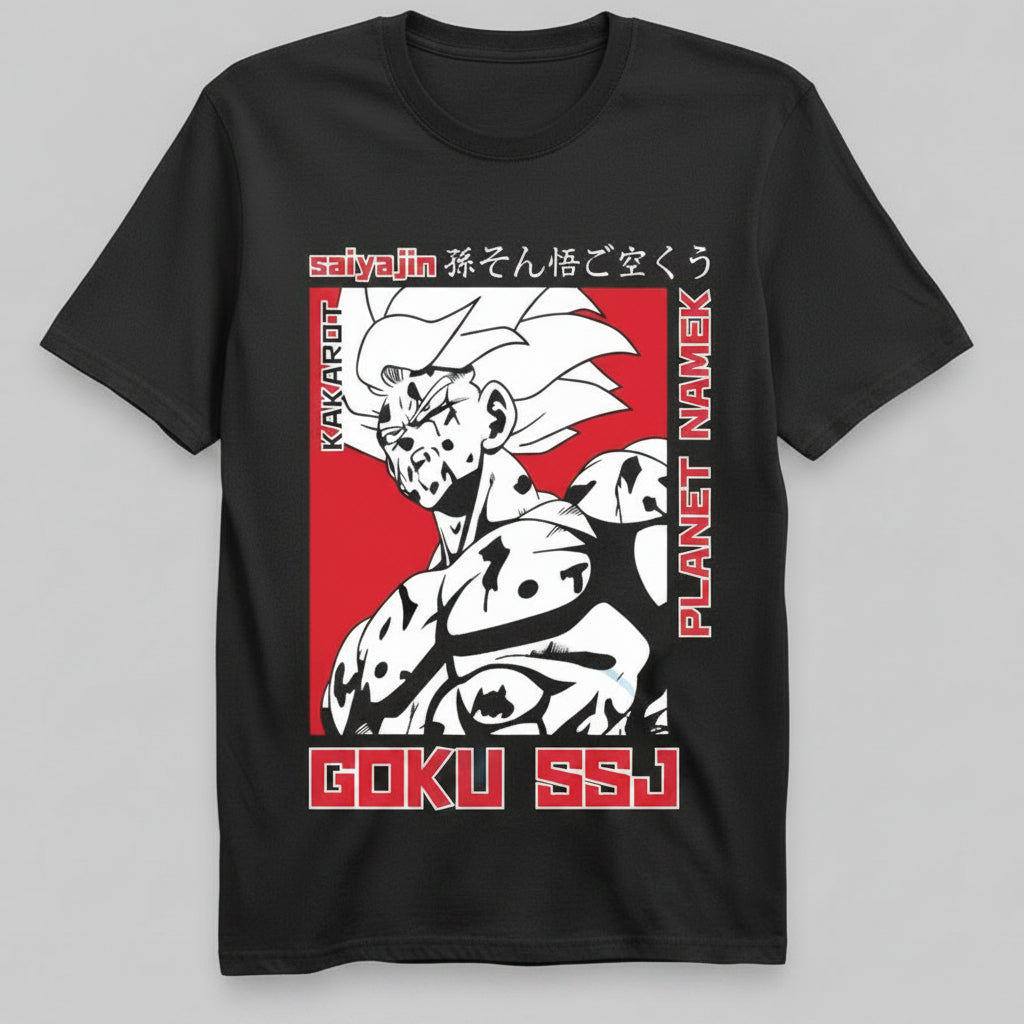 Dragon Ball Style Anime Tees