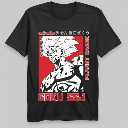 Dragon Ball Style Anime Tees