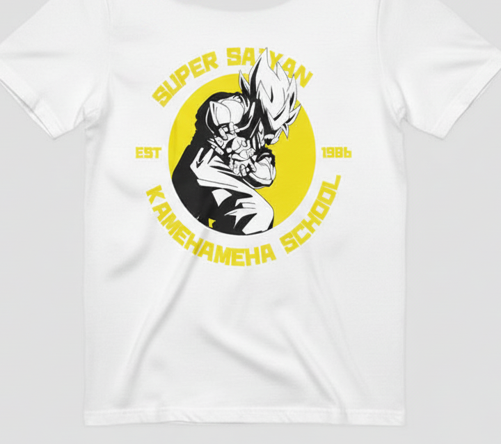 Dragon Ball Style Anime Tees