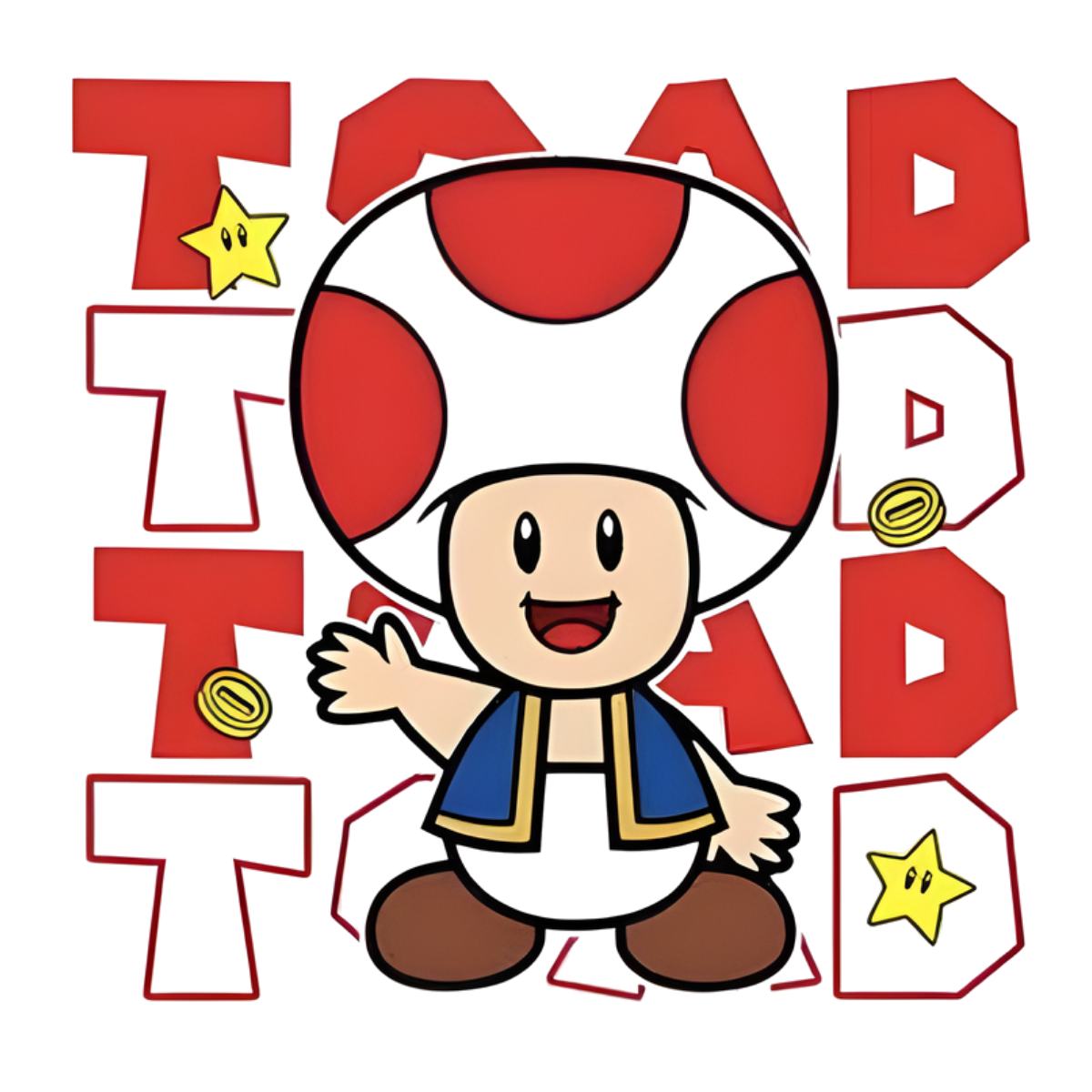 Mario Bross caracters tshirts