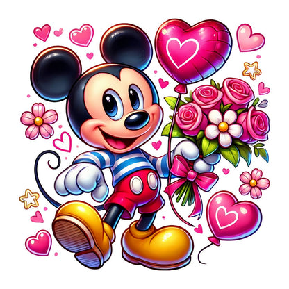 disney valentine's tshirt white or black