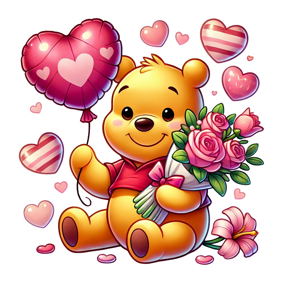 disney valentine's tshirt white or black