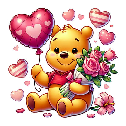 disney valentine's tshirt white or black