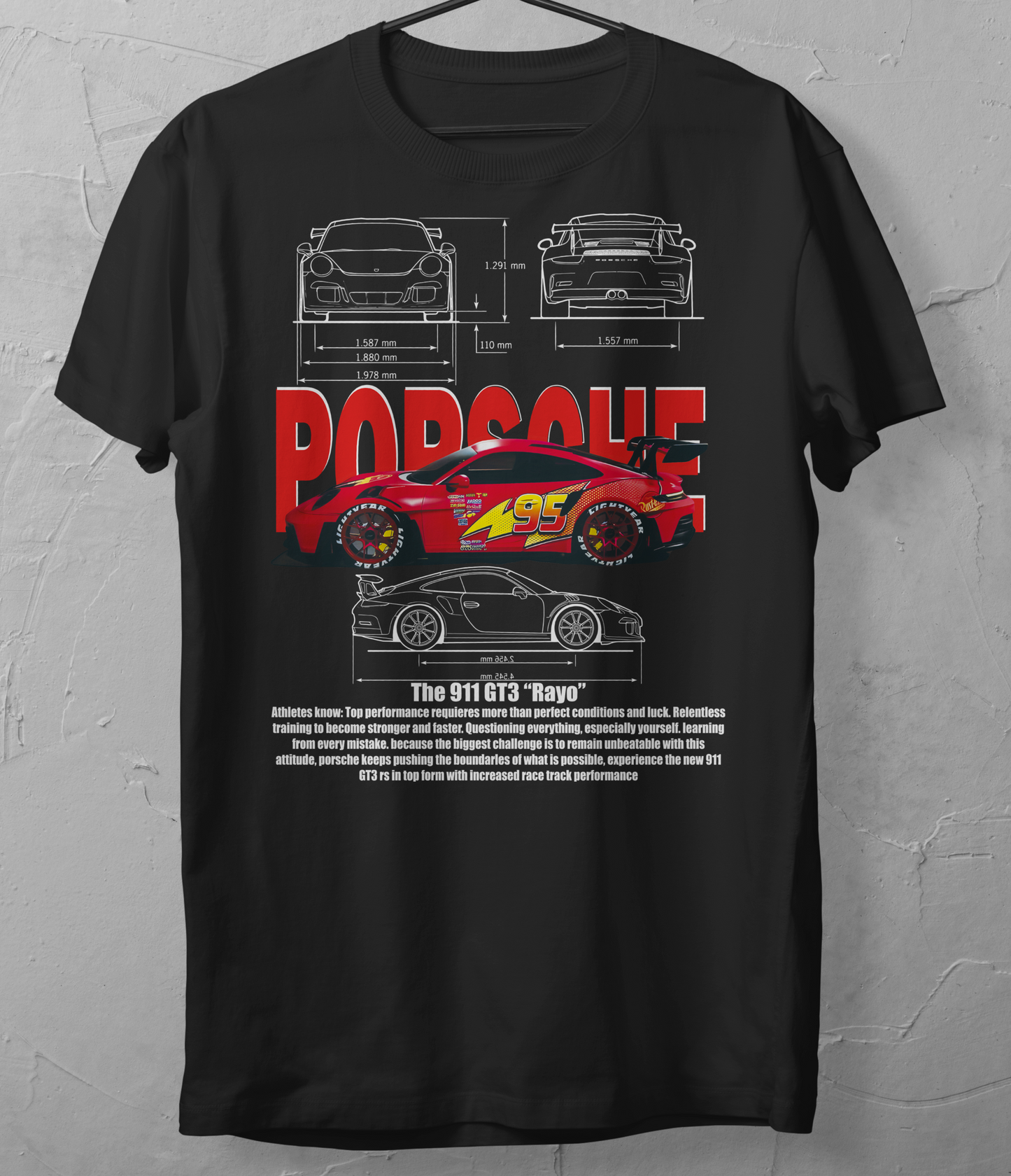Kids Lightning Mcqueen shirts