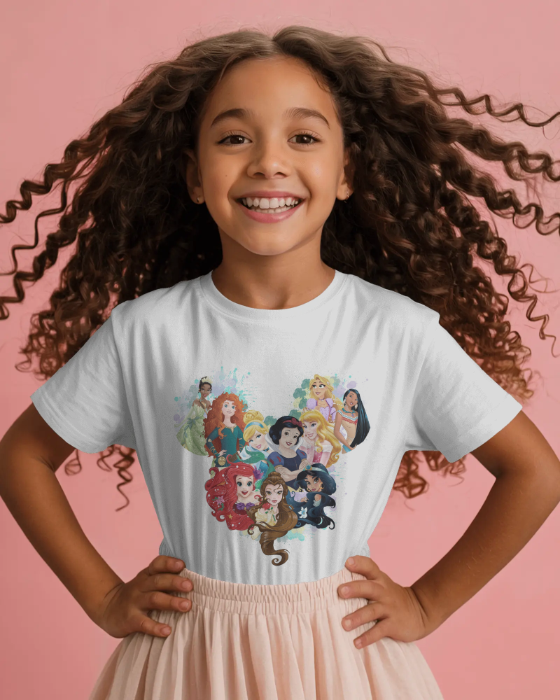 Princess Inspired Graphic T-Shirt Collection