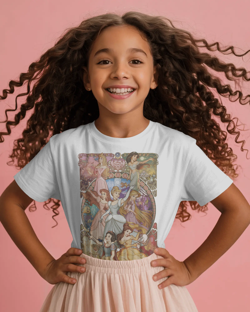 Princess Inspired Graphic T-Shirt Collection