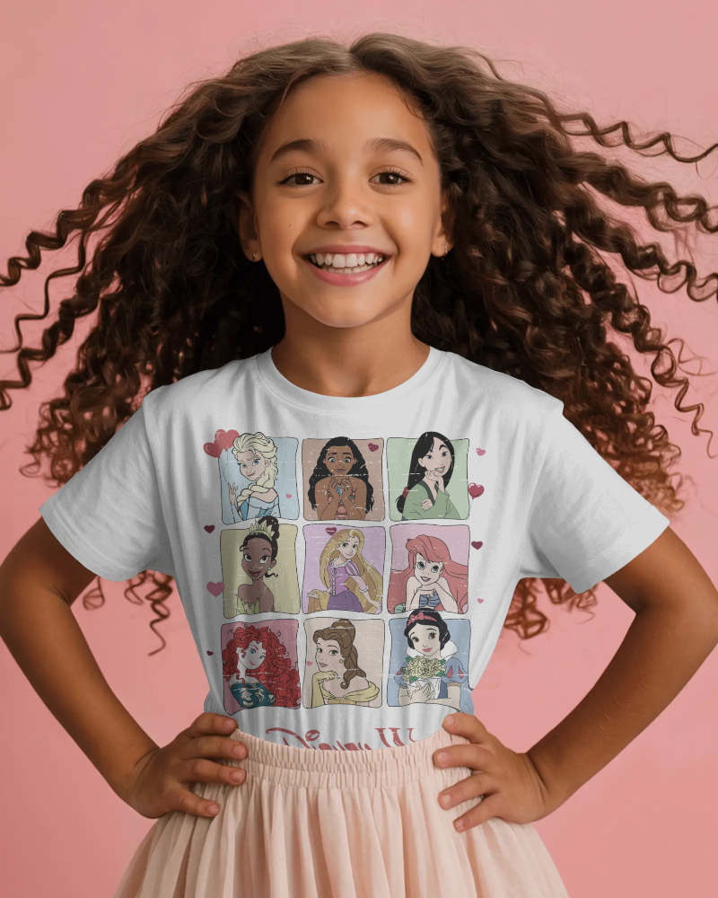 Princess Inspired Graphic T-Shirt Collection