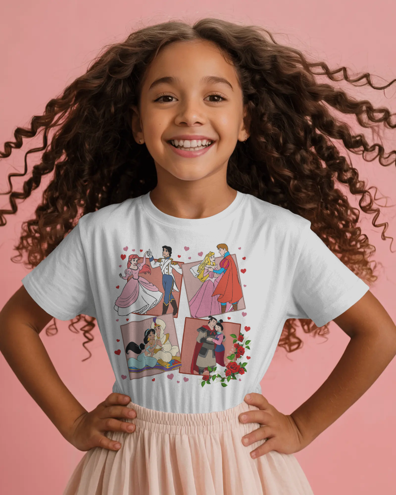 Princess Inspired Graphic T-Shirt Collection