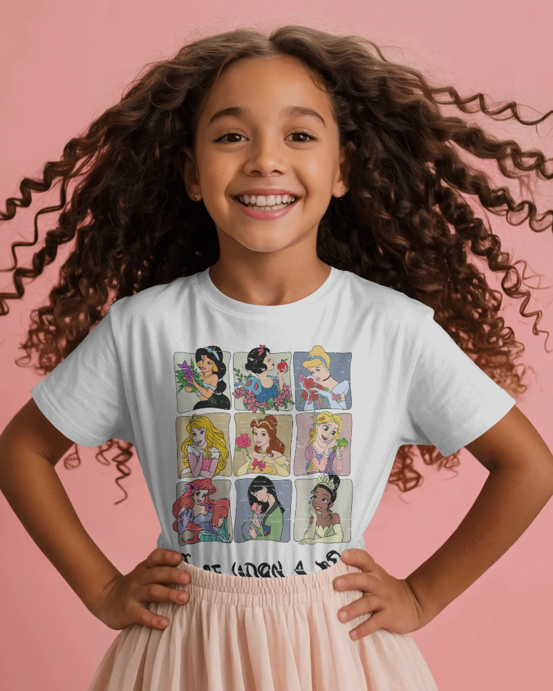 Princess Inspired Graphic T-Shirt Collection