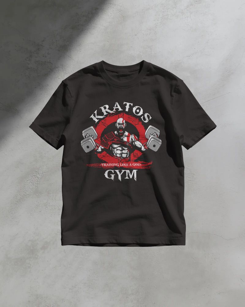 Gym & Fitness Graphic T-Shirt | Motivational Workout & Strength Training Tee