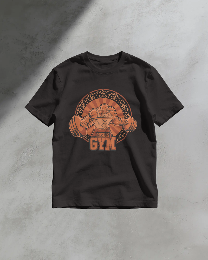 Gym & Fitness Graphic T-Shirt | Motivational Workout & Strength Training Tee