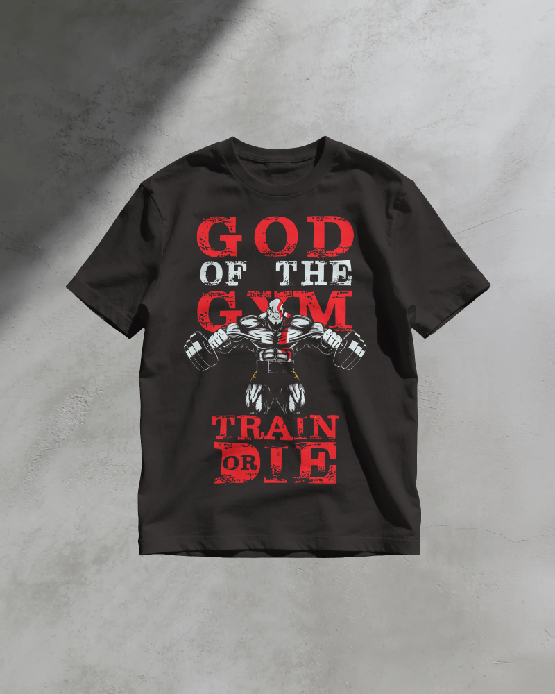 Gym & Fitness Graphic T-Shirt | Motivational Workout & Strength Training Tee