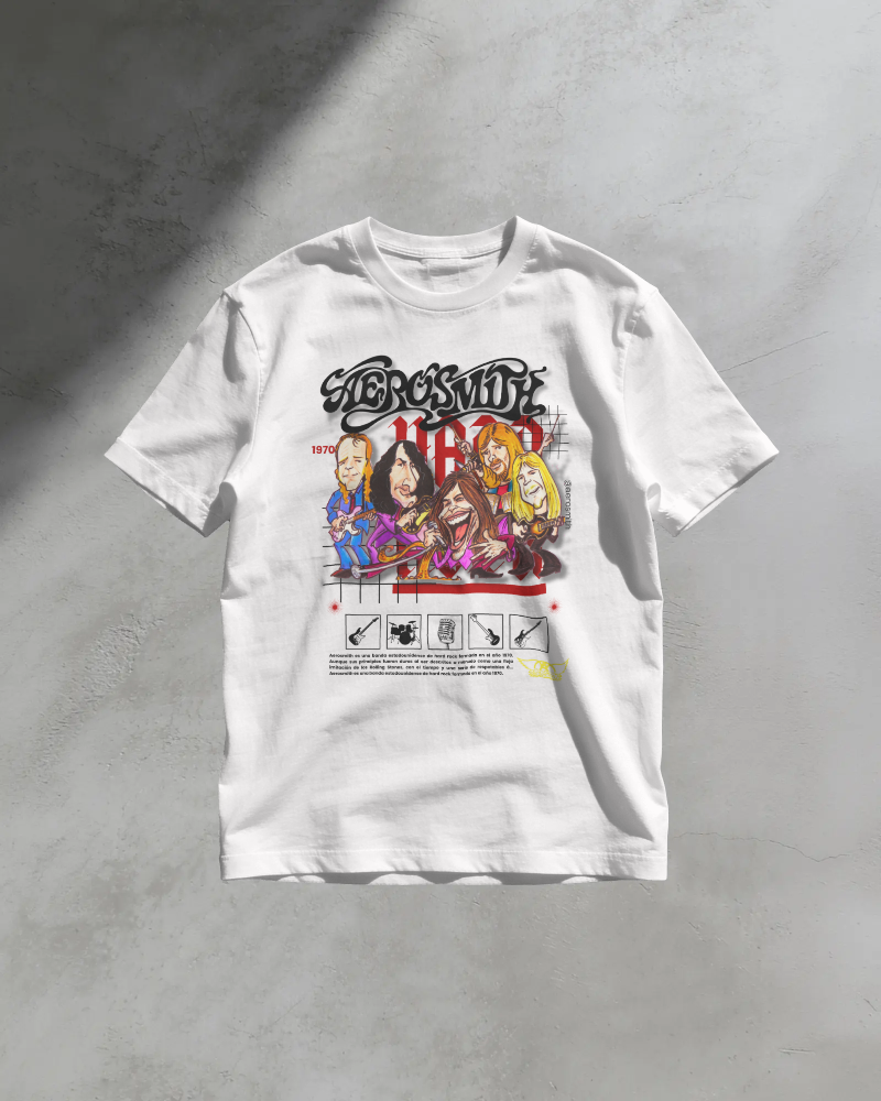 Vintage Rock Music Graphic T-Shirt | Classic Band-Inspired Retro Concert Tee