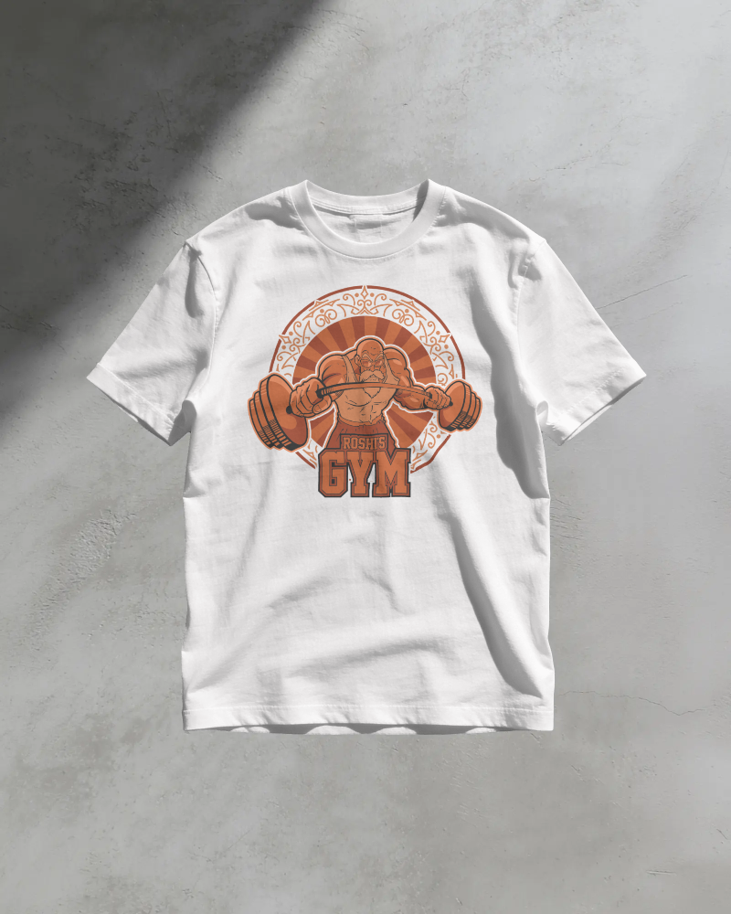 Gym & Fitness Graphic T-Shirt | Motivational Workout & Strength Training Tee